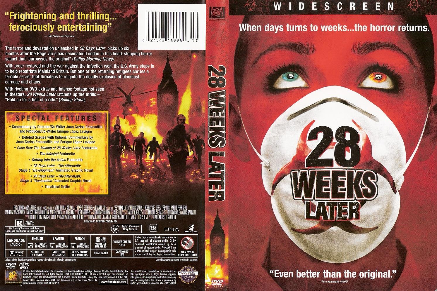 28 weeks later infected